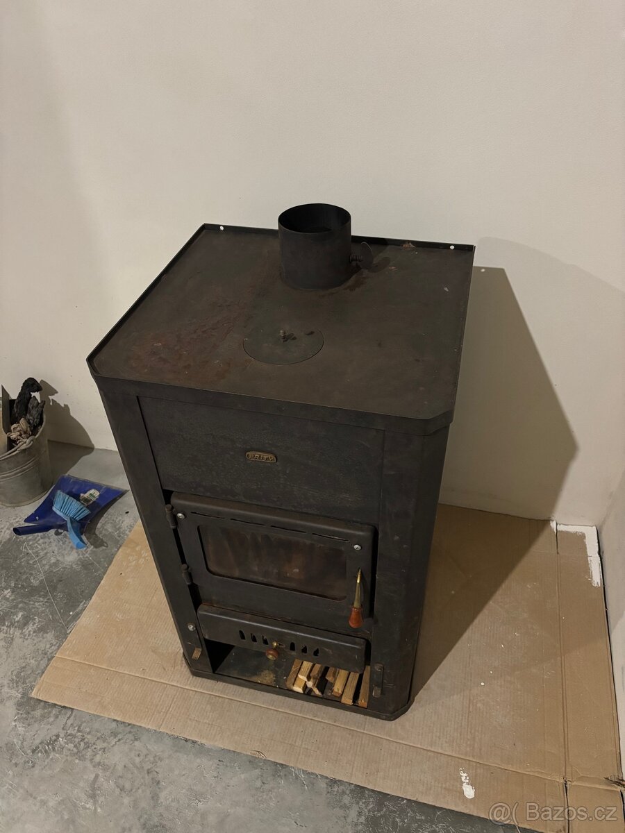 Krbová kamna s výměníkem Prity - 3