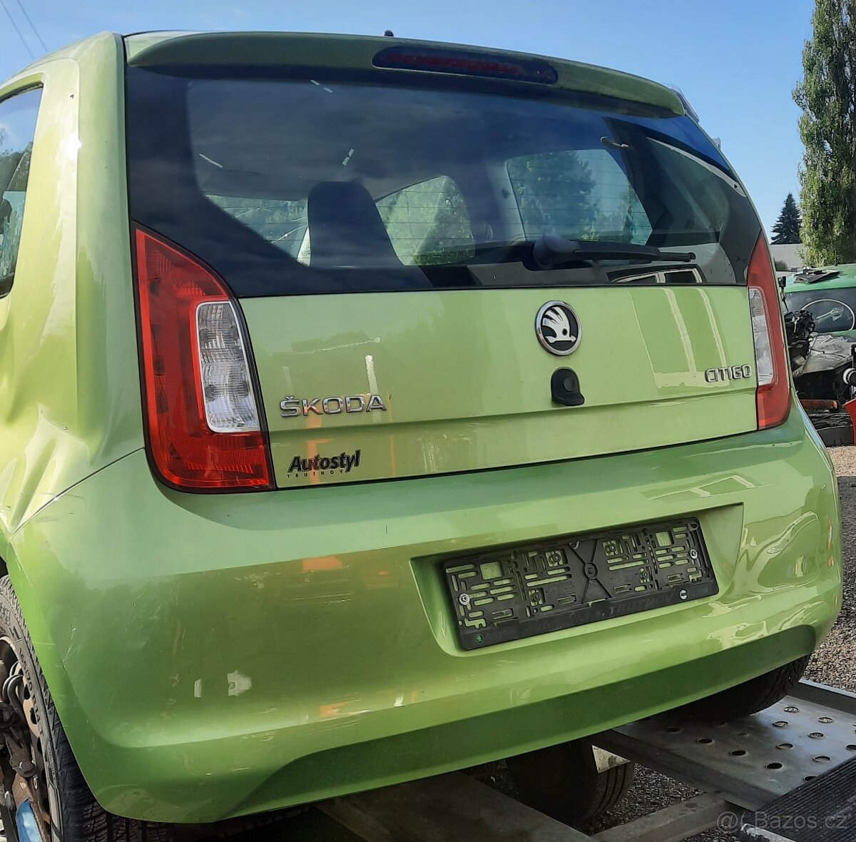 nd z škoda citigo 999mpi chy červená zelená zlutá - 3