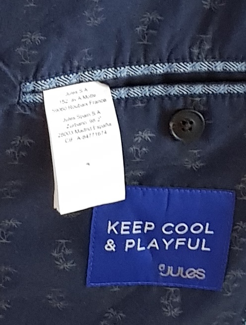 Pánské sako – tmavomodré – značka JULES S.A. - 3