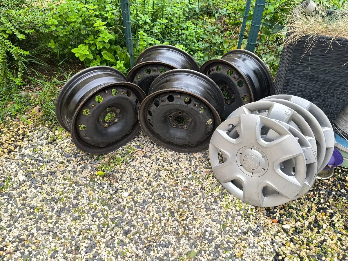 Ocelová kola Fabia - 3