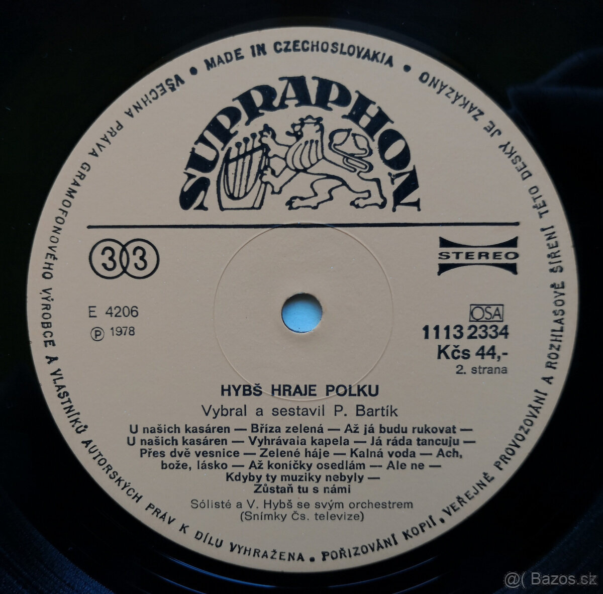 LP Hybš - Hybš Hraje Polku - 3