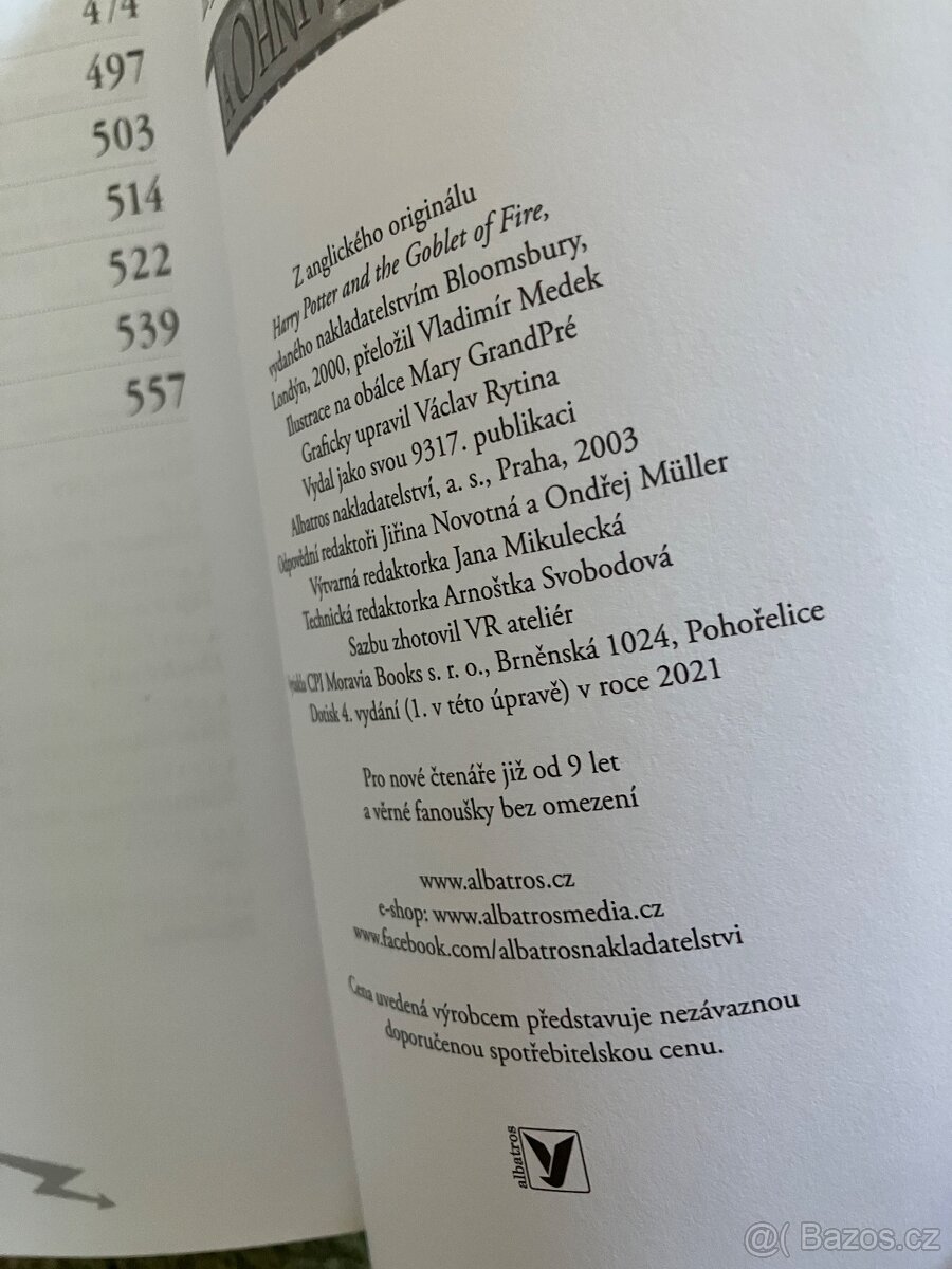 Harry Potter a ohnivý pohár - 3