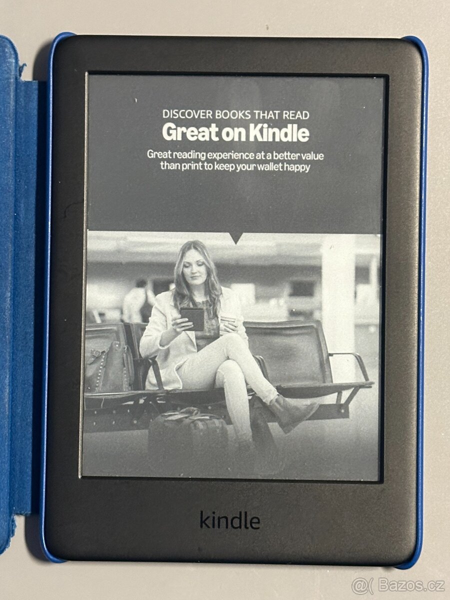 Čtečka knih Amazon Kindle 10. gen 8GB černá + obal - 3