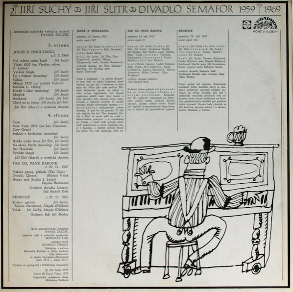 DIVADLO SEMAFOR - 1959 - 1969 (3 LP) - 3