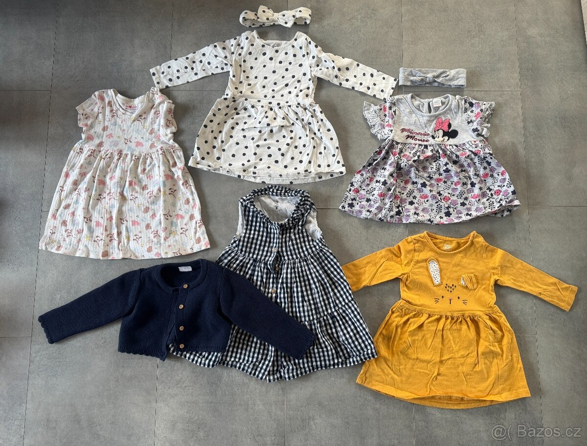 Dívčí oblečení vel. 86 - 3