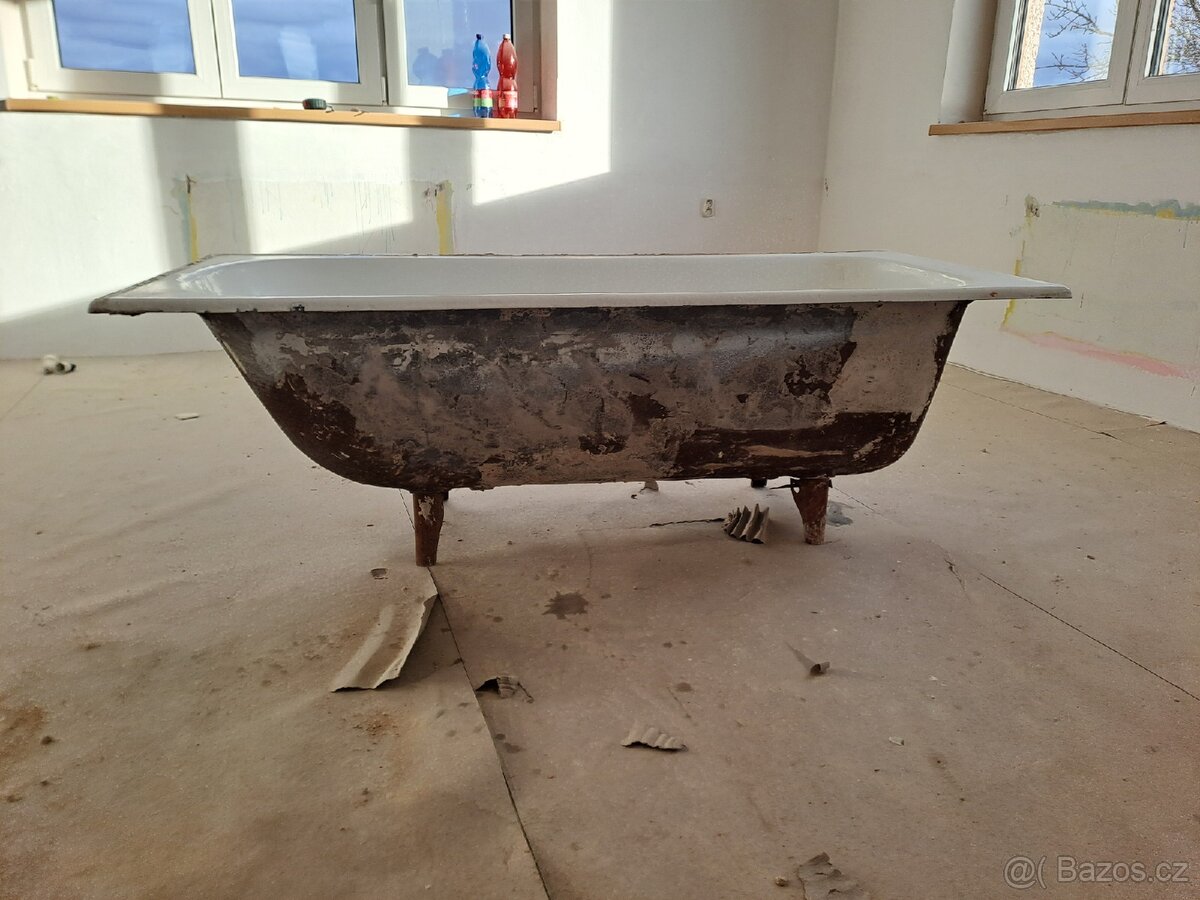 Litinová vana smaltovaná - 3