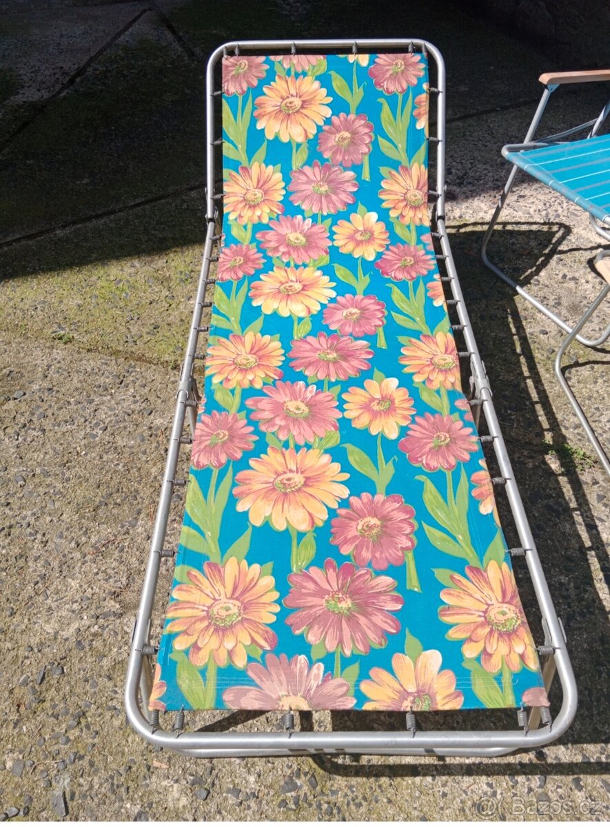 Zahradní skládací lehátko - 3