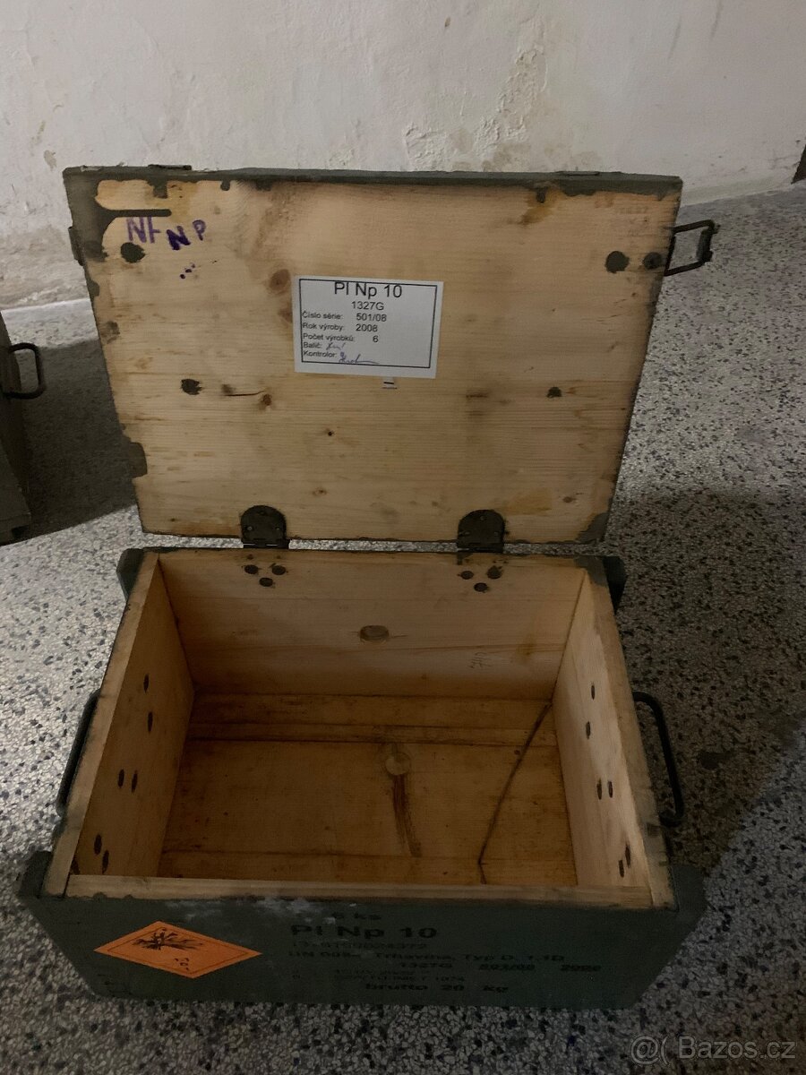 Autentická vojenská bedna - 3