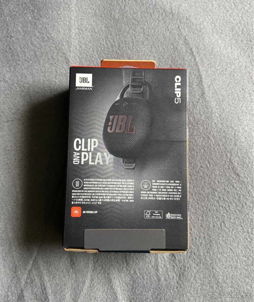 Reproduktor JBL Clip 5 - 3