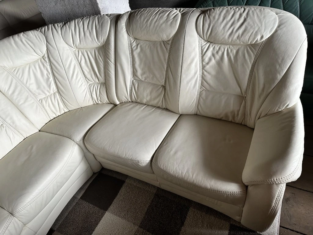 Luxusní rohová kožená sedací souprava 210x220cm,2752 - 3