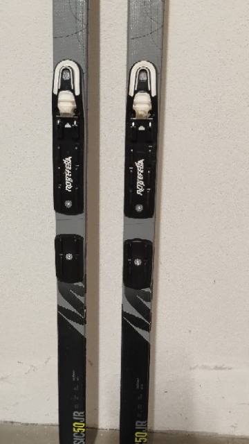 Dětské běžky Quechua Classic 50 Jr. šupiny 150 cm + vázání - 3