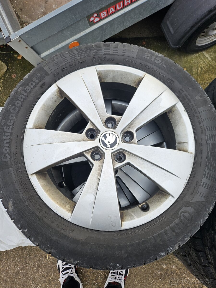 Škoda Superb 3 Alu kola 17 - 3