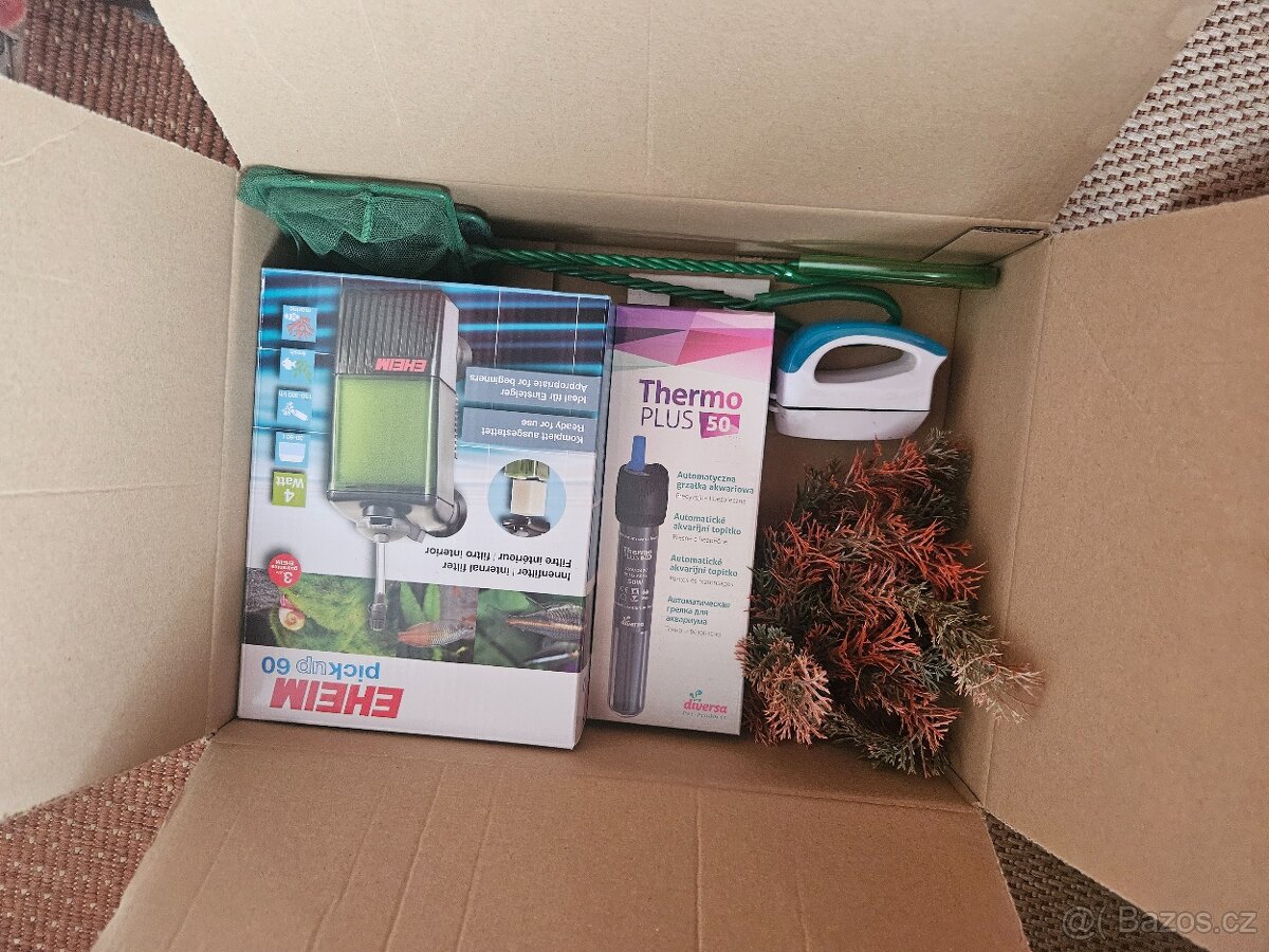 Akvarium 37,5l s příslušenstvím - 3