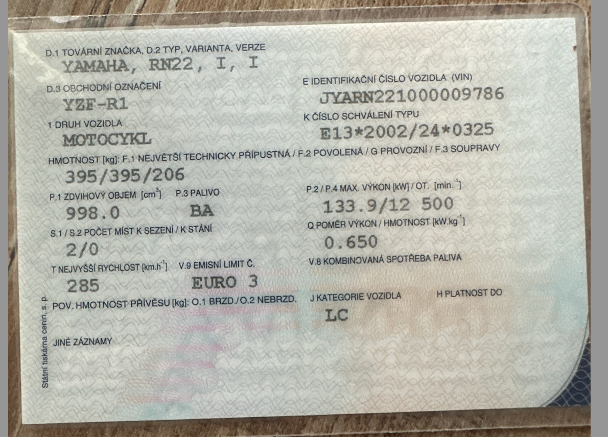 Yamaha YZF R1 - 3