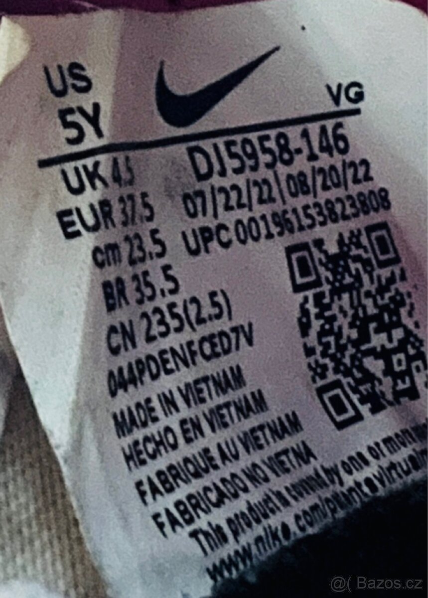 Dětské kopačky Nike Vapor vel. 37,5 - 3