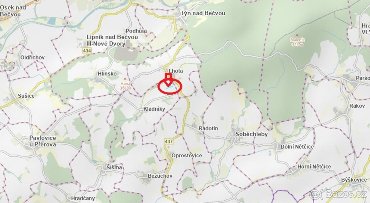 Prodej pozemku v k.ú. Kladníky - 3