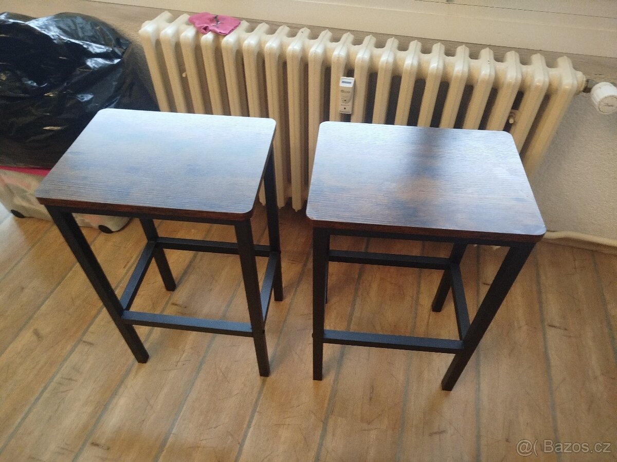 Barový Stůl Se 2 Barovými Židlemi - 3