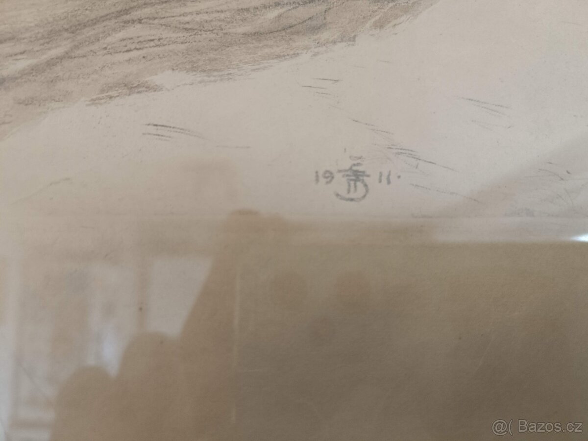 T.F.Šimon, Ěglise St.Severin v Paříži 1911 - 3