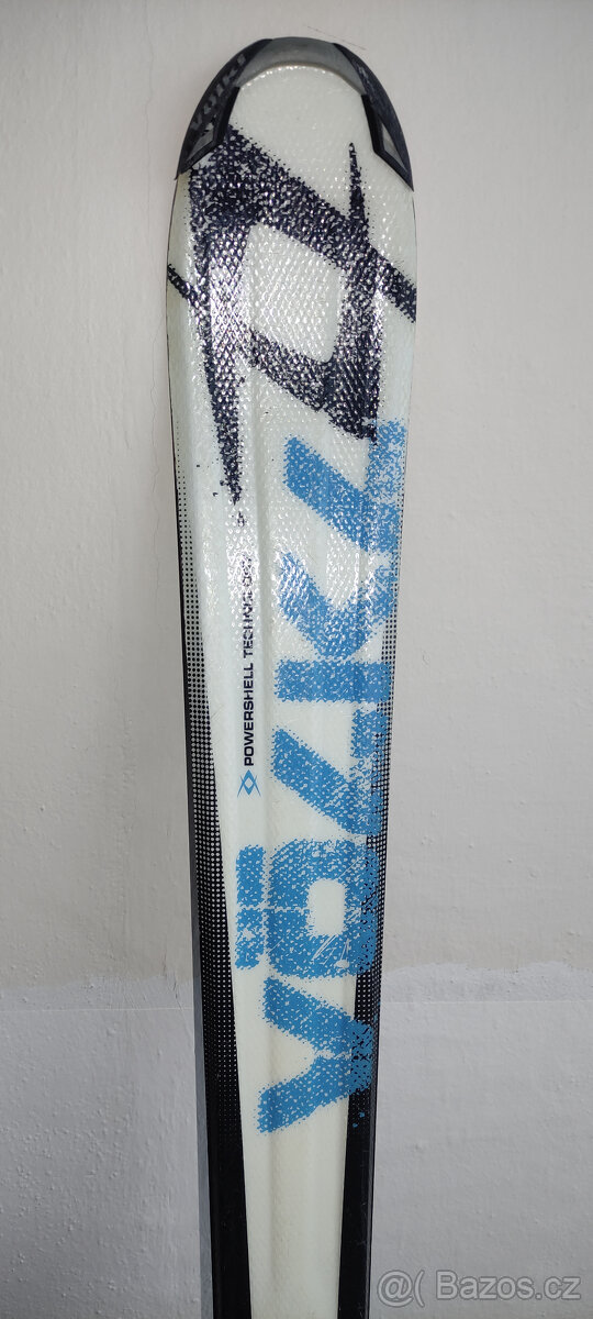 Lyžařský set Völkl RTM 150 cm + vázání Marker + hůlky - 3