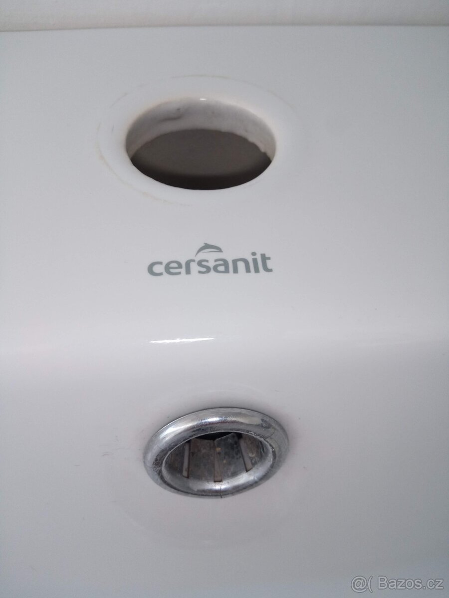 umyvadlo Cersanit 80x45cm + koupelnová skříňka IKEA - 3