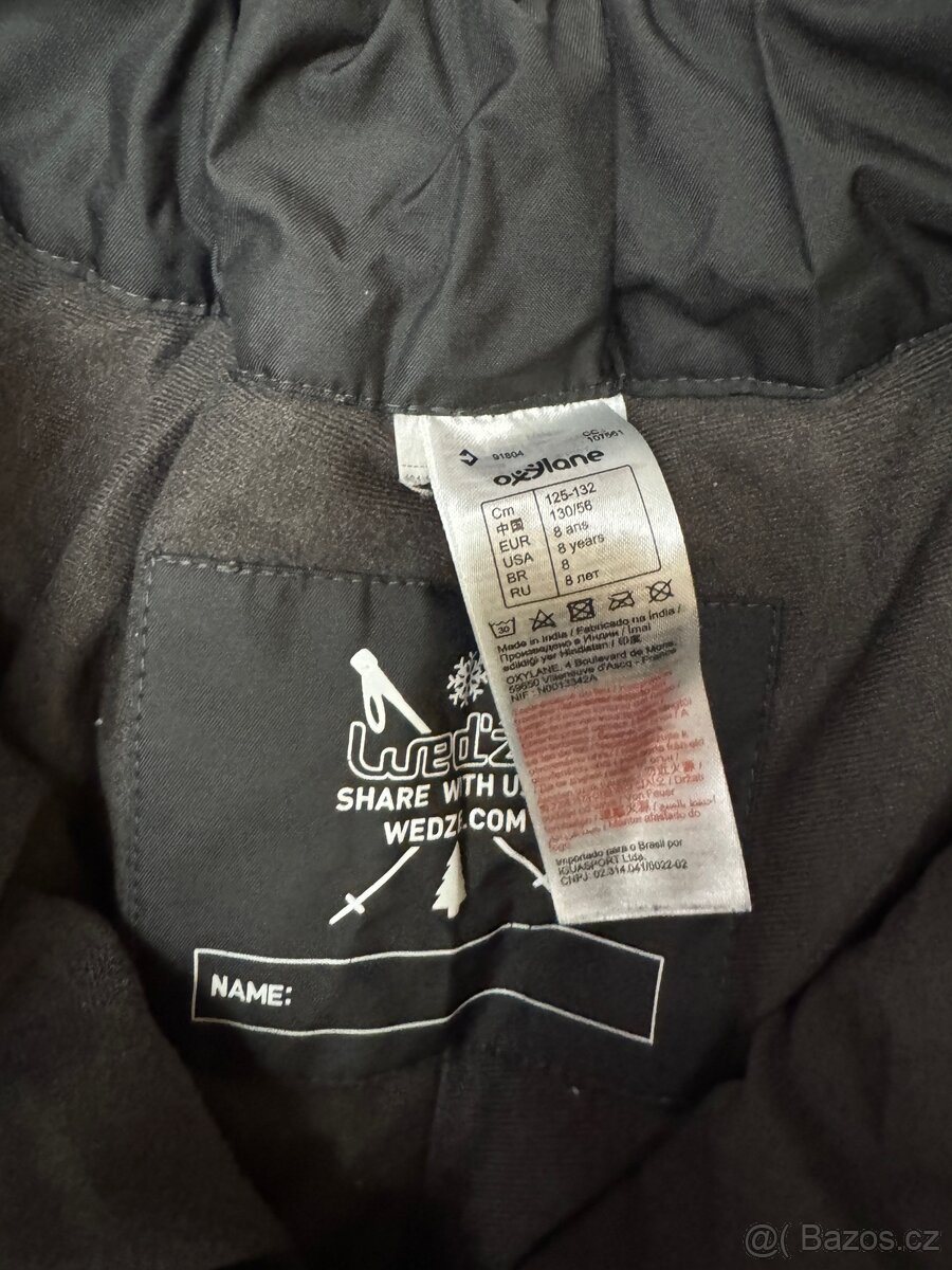 uni Wedze dětské lyžařské kalhoty 125-132 cm - 3