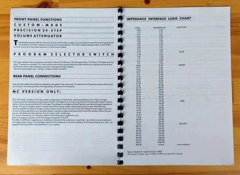 Předzesilovač Gryphon Audio Designs Model XT MC - 3