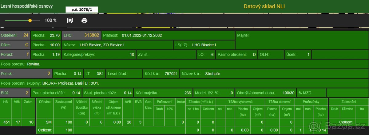 Prodám pozemky v katastrálním území Struhaře - 3