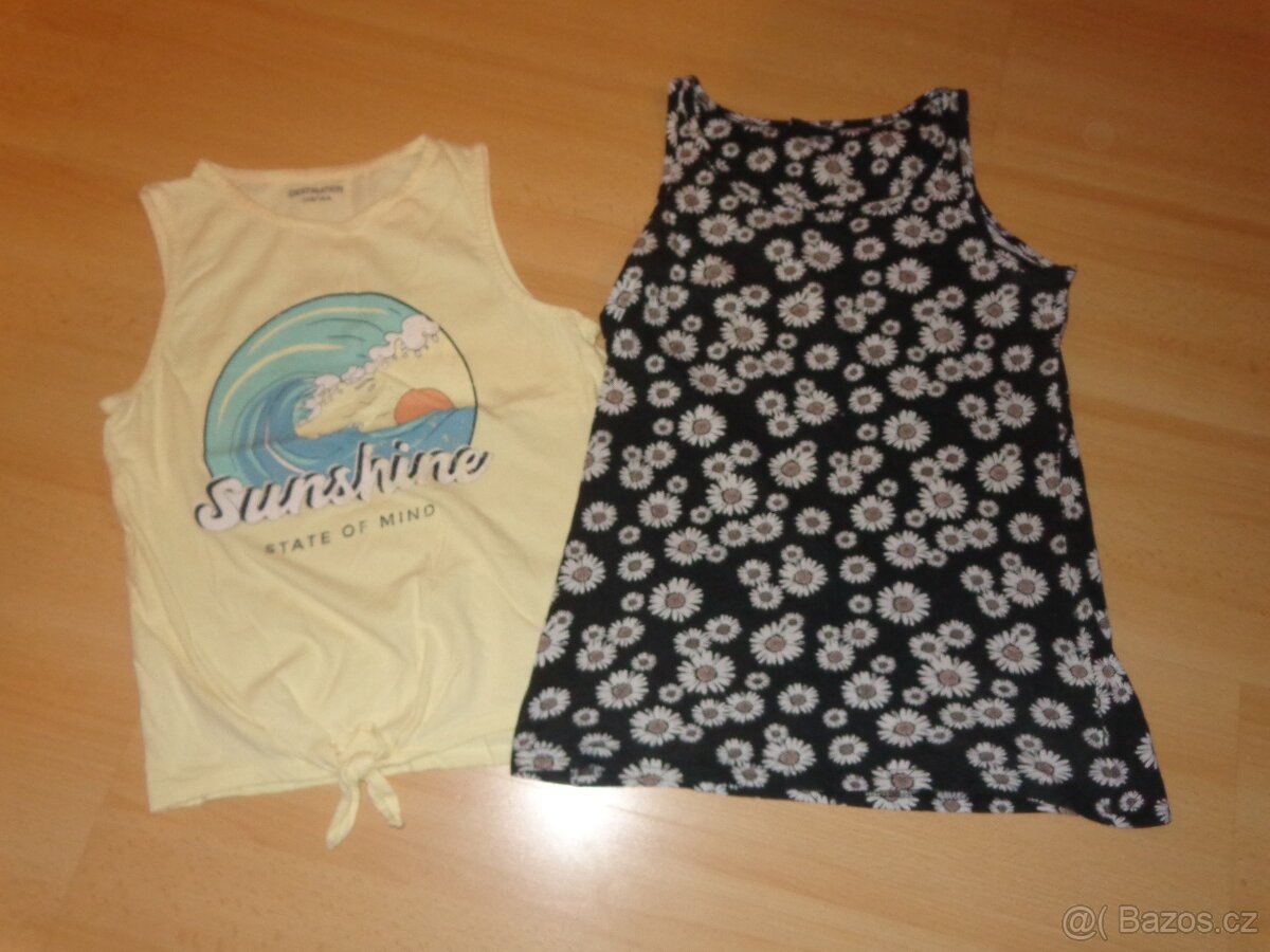 Dívčí letní tílečka, vel. 158/164 - 3