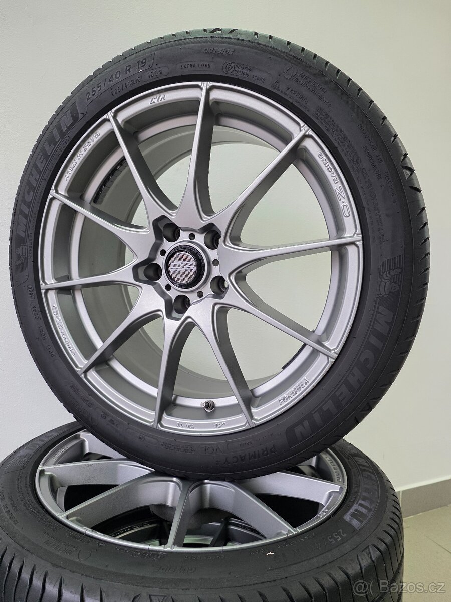 OZ Formula HLT _ 5x120 - Letní Michelin 255/40/19 - 3