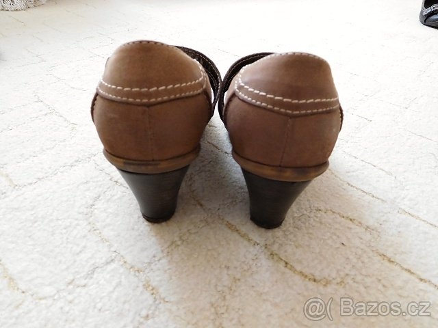 Hnědé lodičky Mintaka CZ, vel. 39 - SLEVA - 3