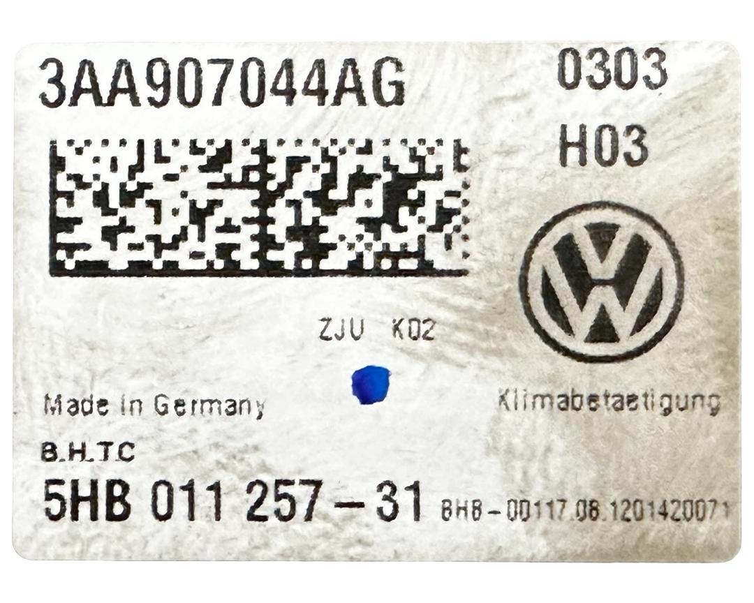 Klimatronik 3AA907044AG VW Passat B7 kombi r.v. 2013 - 3