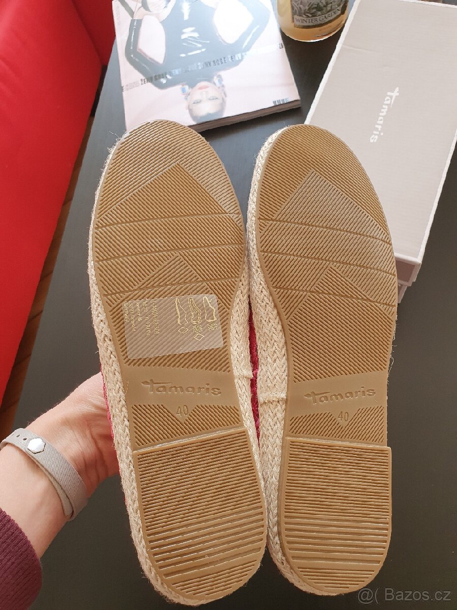 Espadrilky Tamaris vel 40 - 3