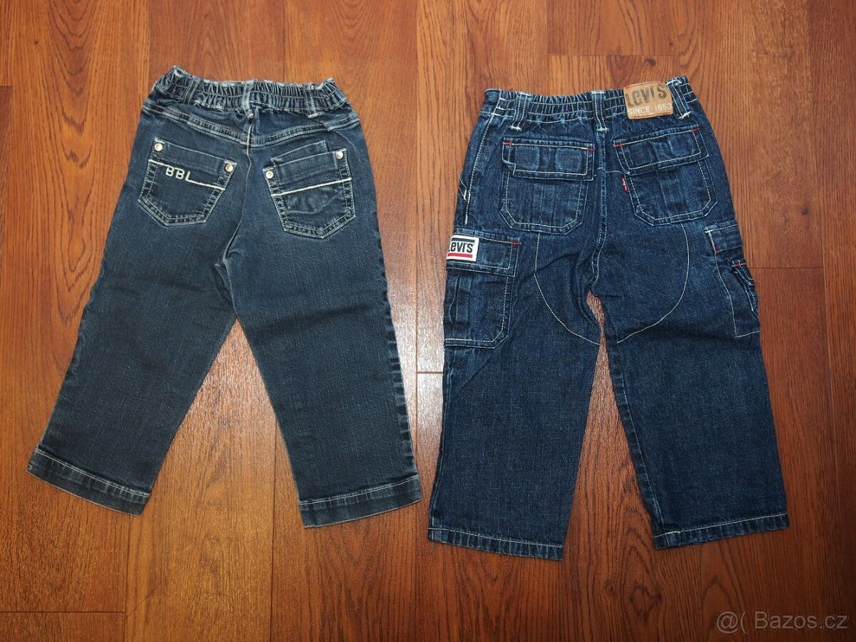3x džíny vel.92 - 3