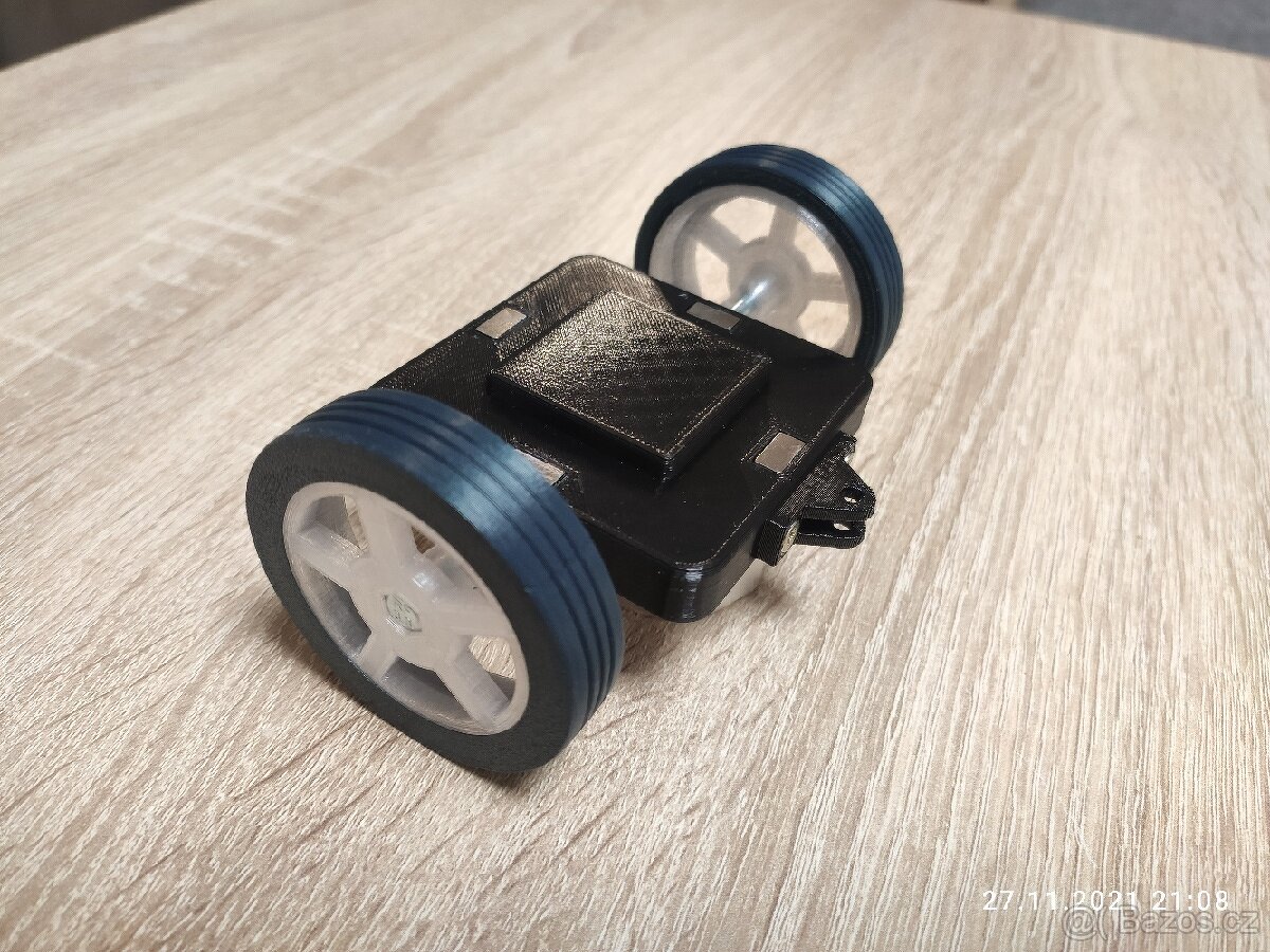 Dvoukolový podvozek k magnetické stavebnici Magformers - 3