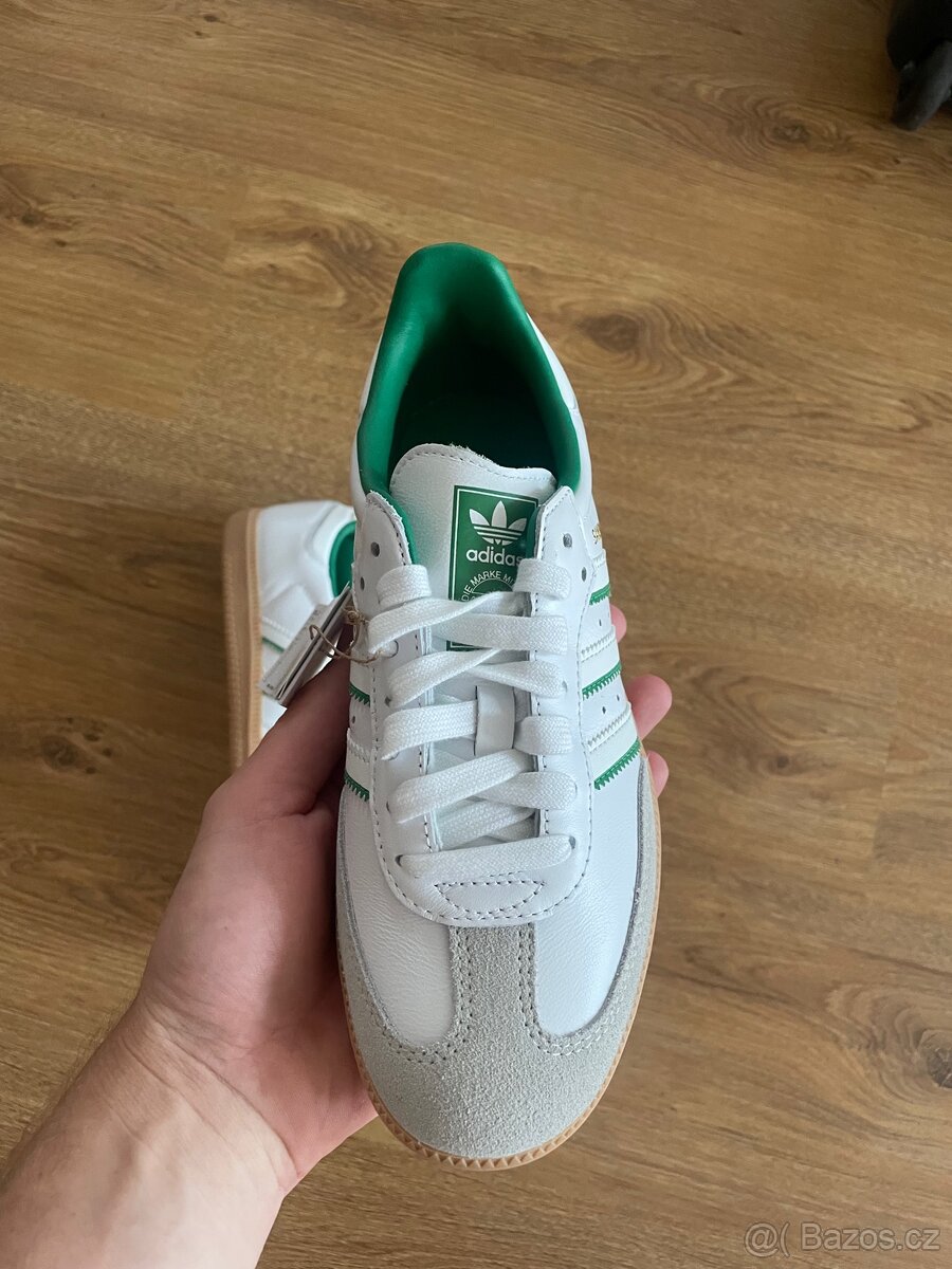 Adidas Samba Crystal White Green velikost 37 1/3 - 3