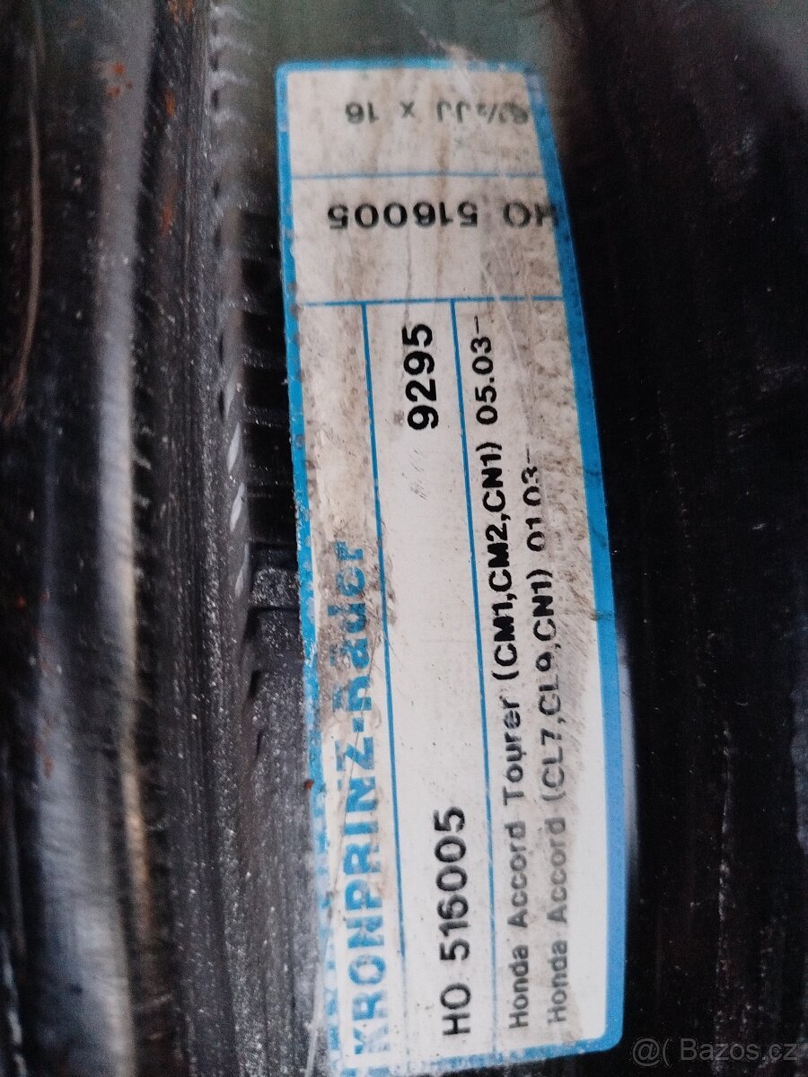 Plechová orig. kola Honda Accord 7 ,5 x 114,3 - ET 55 - 3