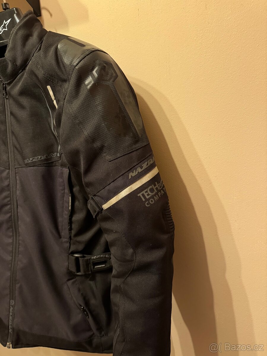 Dámská bunda na moto Nazran Thron Tech-Air black/black - 3