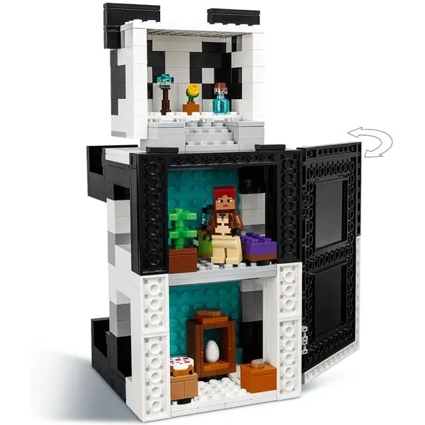 LEGO Minecraft 21245 – Pandí útočiště - 3