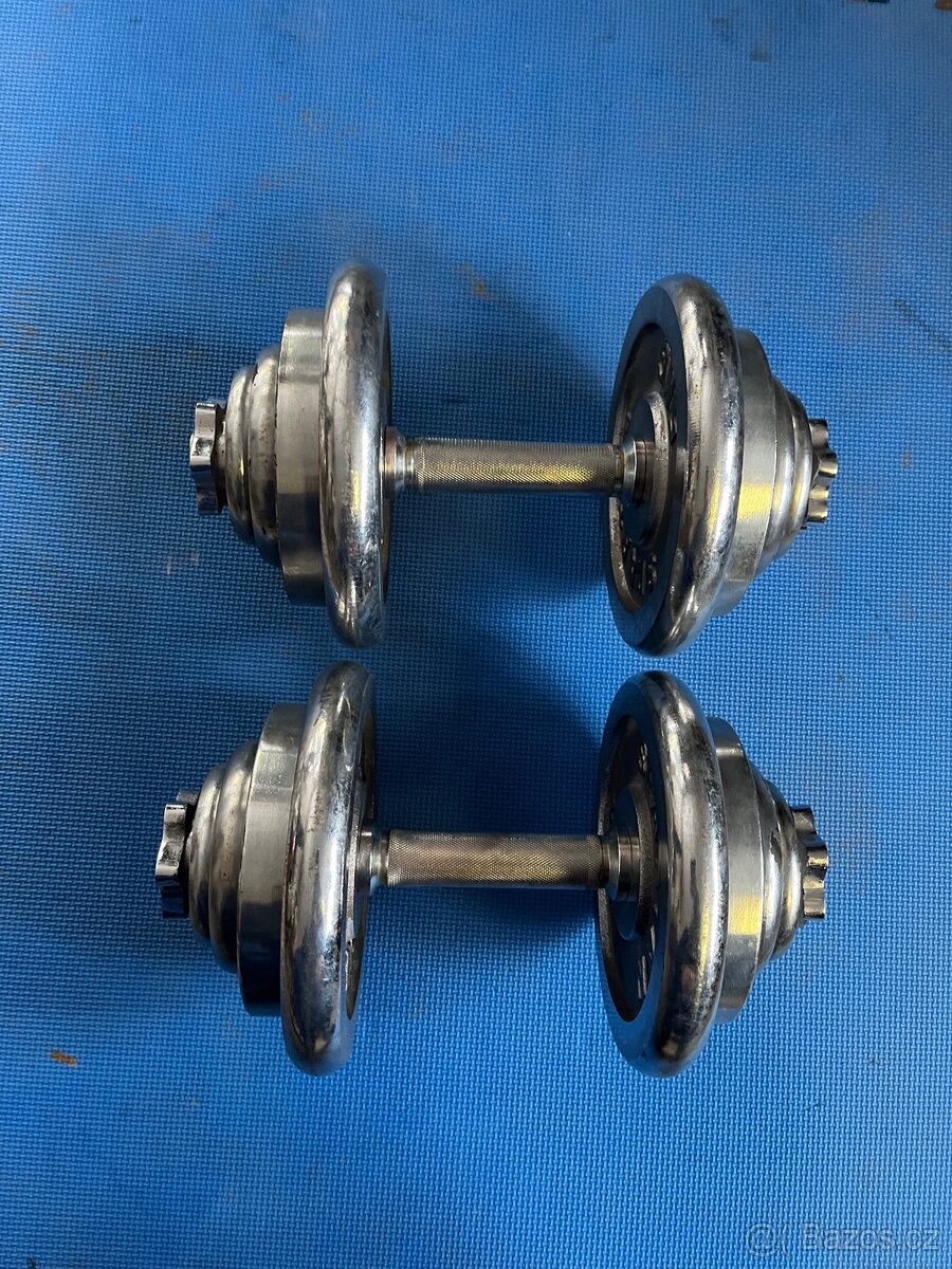 Posilovací sada 220kg - 3