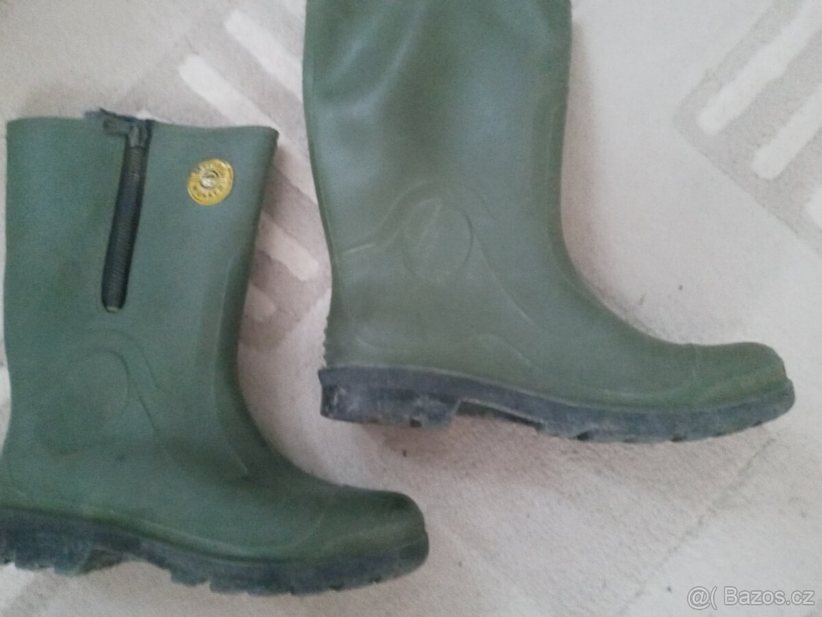 Pánské pracovní gumové boty vel. 10/45 - 3