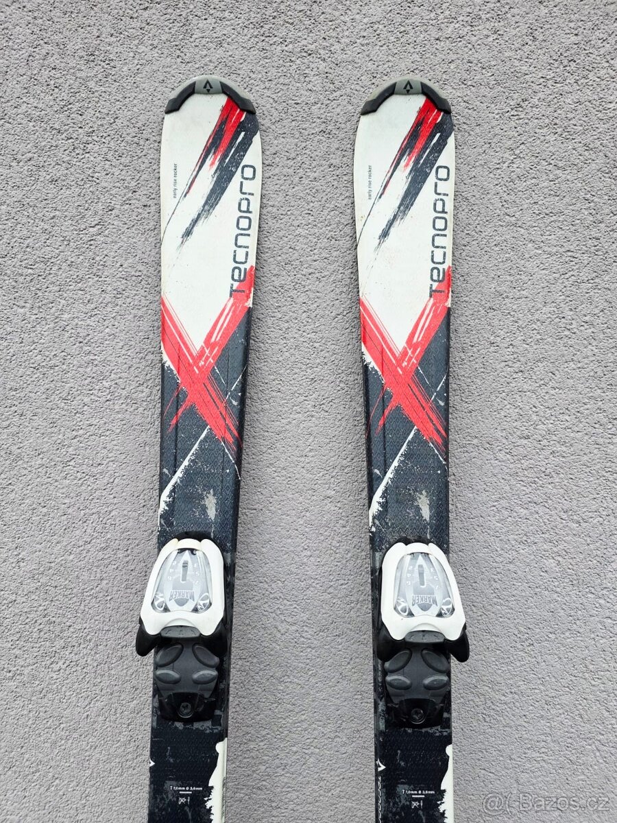Lyže TECNO PRO, 120 cm + lyžáky NORDICA - 3