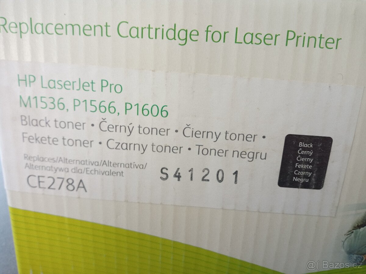 Černý toner XEROX CE278A - 3