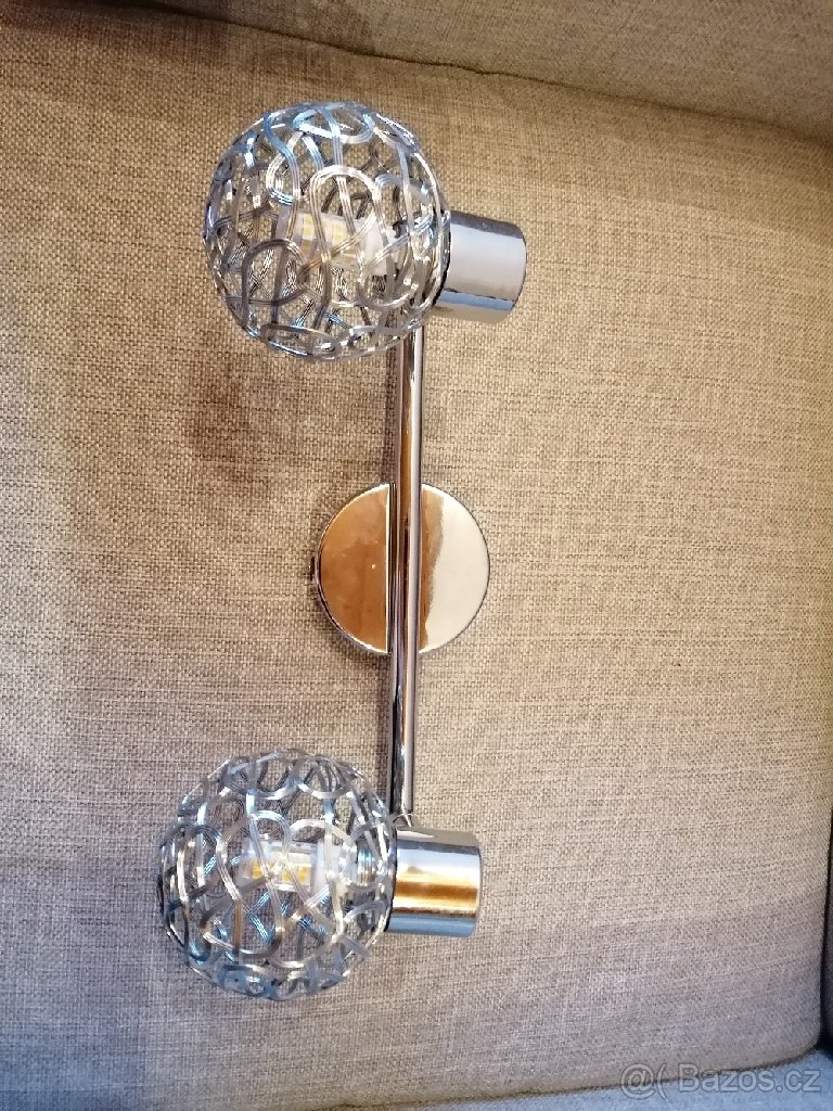 Osvětlení, svítidla, lustr, chrom, světla - 3