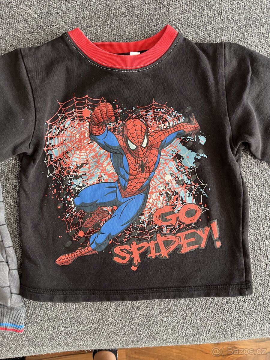 Chlapecké mikiny Spiderman - vel. 110/116 - 3