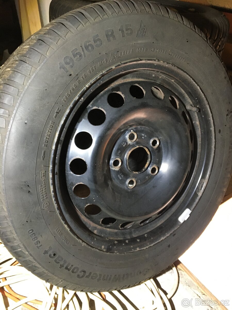 zimní pneu Continental 195/65/15 - 3