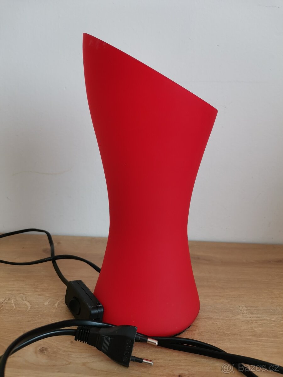 Krásná červená lampa lampička - 3