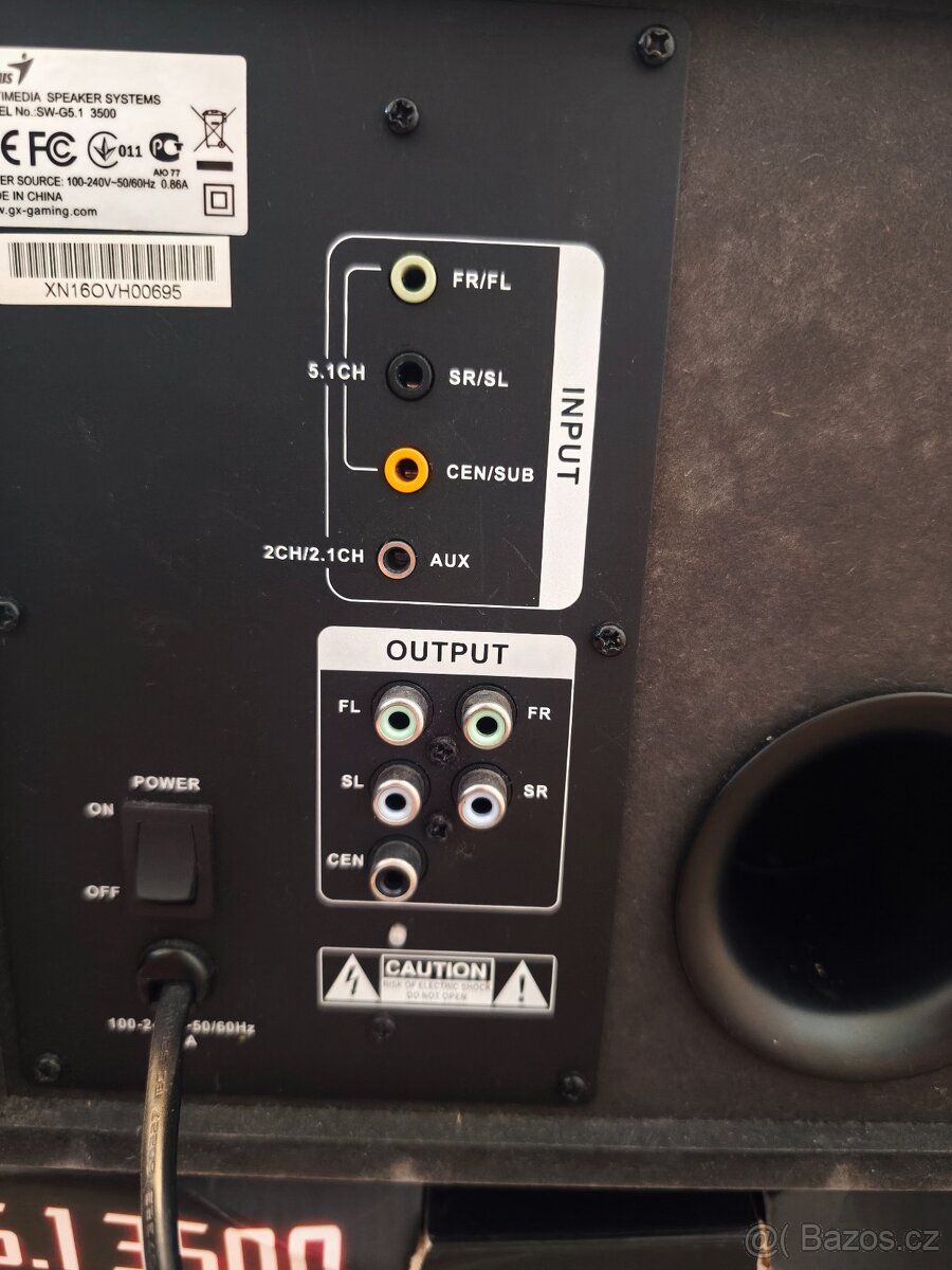 Reproduktory Genius GX Gaming - 3