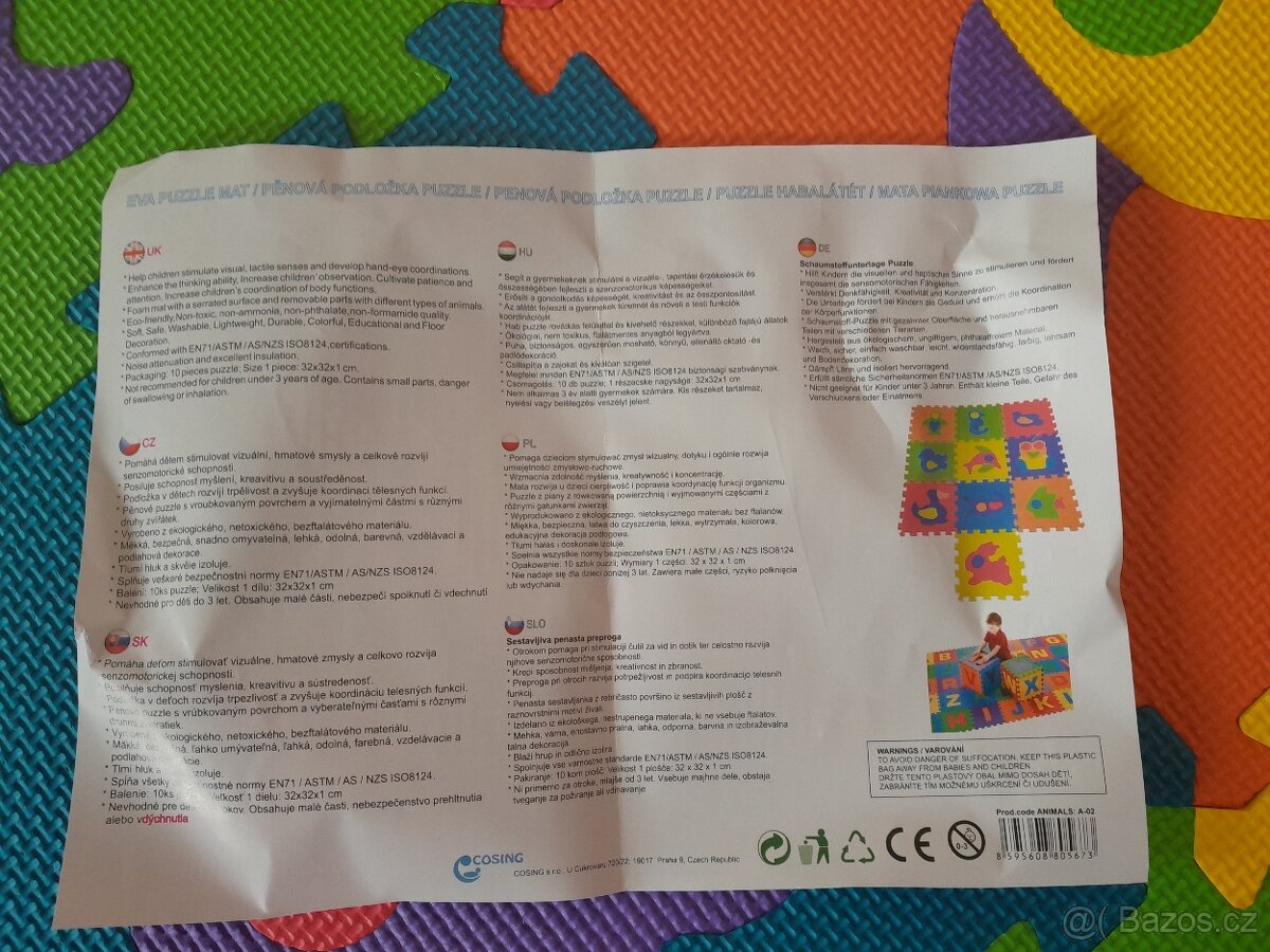 Pěnové puzzle podložky - 3