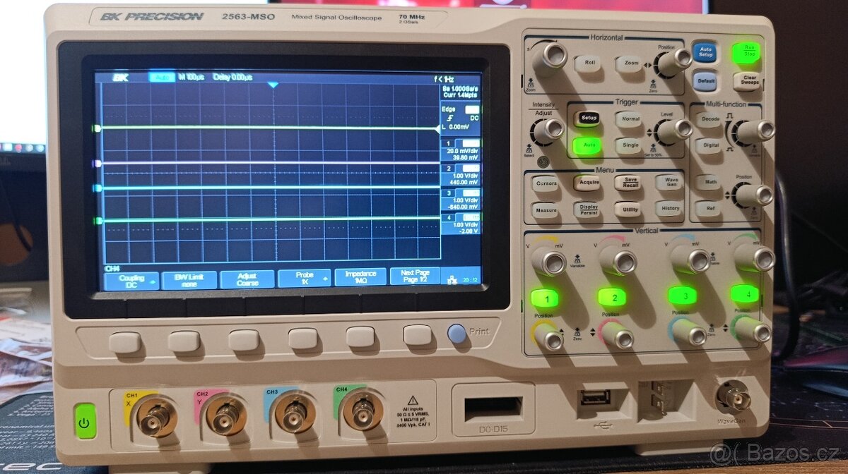 Osciloskop BK Precision 2563-MSO - 3