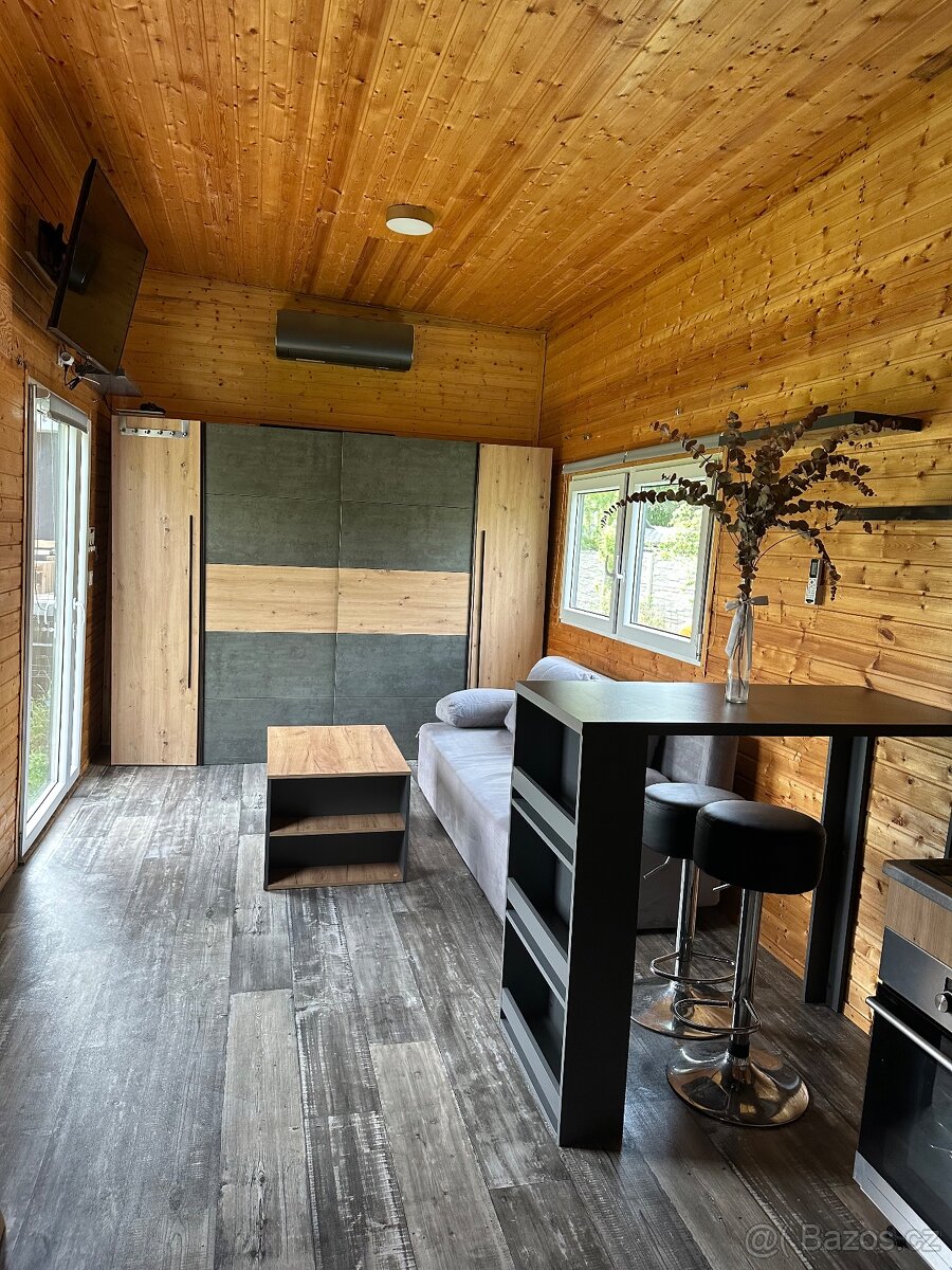 Prodej celoročně obyvatelné maringotky/tiny house - 3